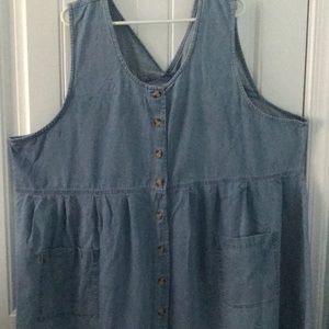 Women’s denim plus size Jean dress